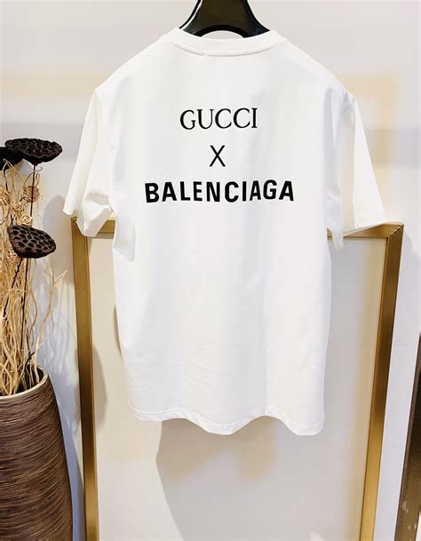 gucci balenciaga collab t shirt|gucci and balenciaga hacking.